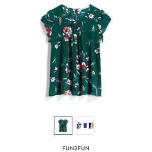 Stitch fix callum tulip sleeve blouse